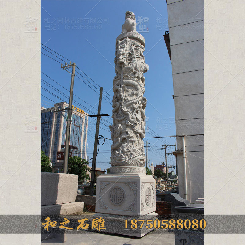 惠安石雕龙柱
