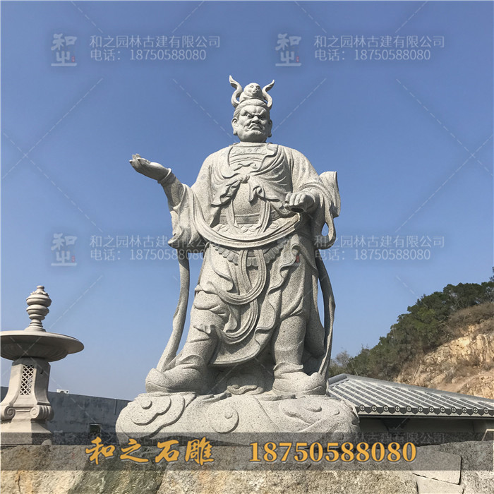 佛教护法神祇之十二神将石雕像- 天神高僧雕像- 和之石雕