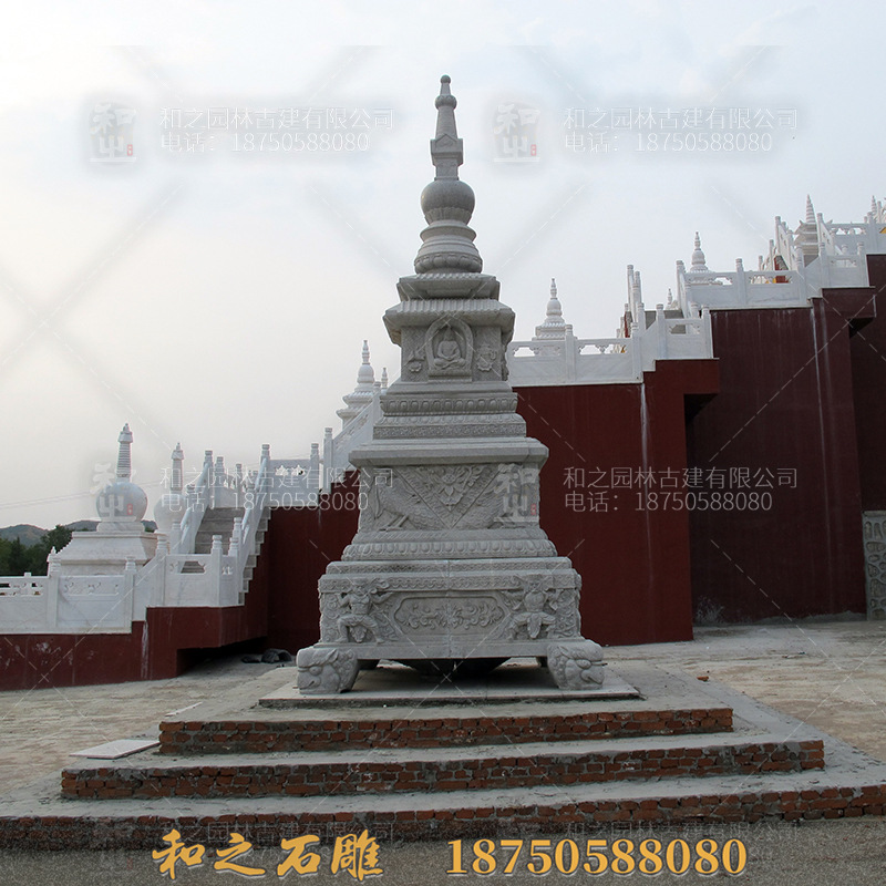 宗教寺庙石塔