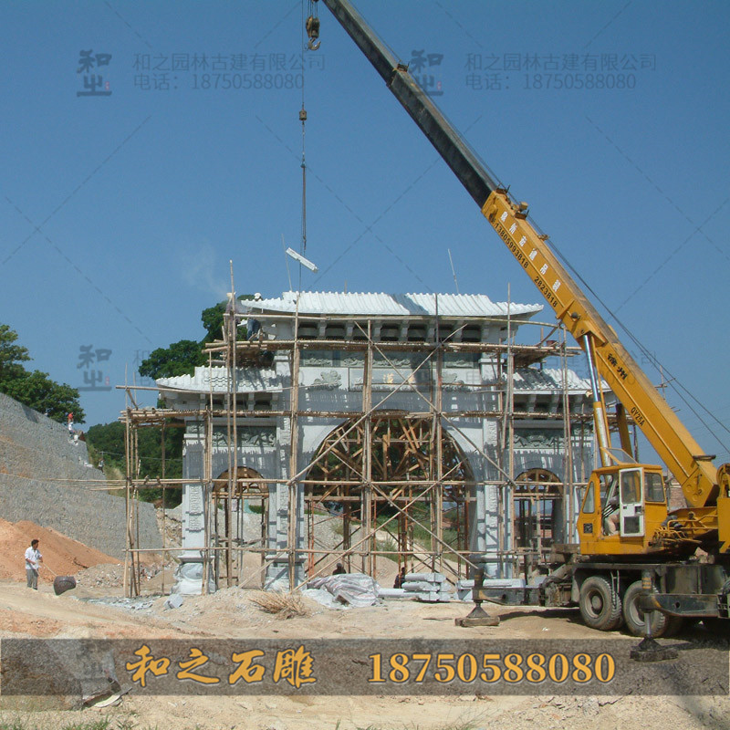 惠安石雕山门牌坊 惠安石雕山门牌坊