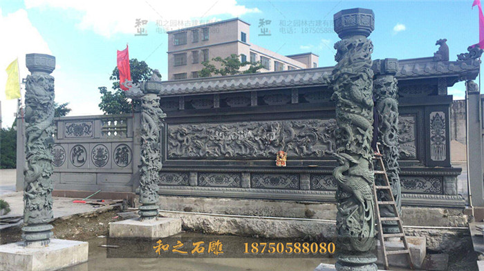 寺庙浮雕