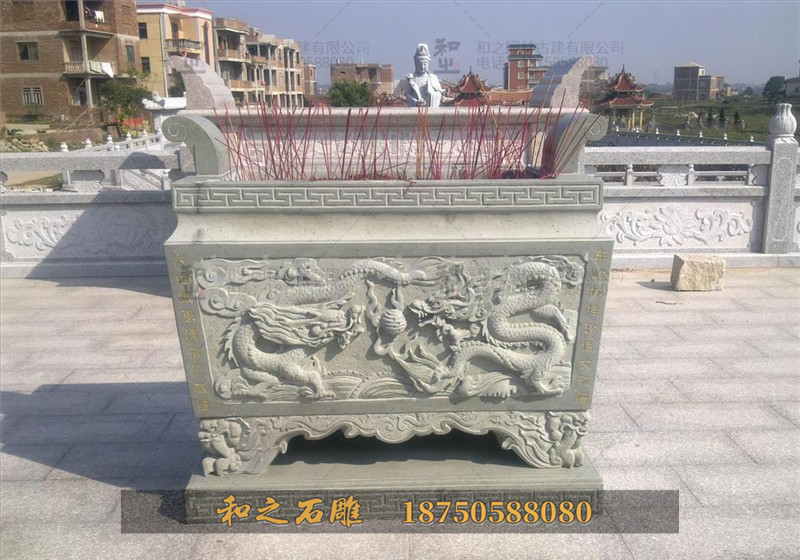寺庙香炉