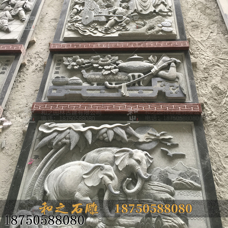 石雕浮雕壁画 石雕浮雕壁画
