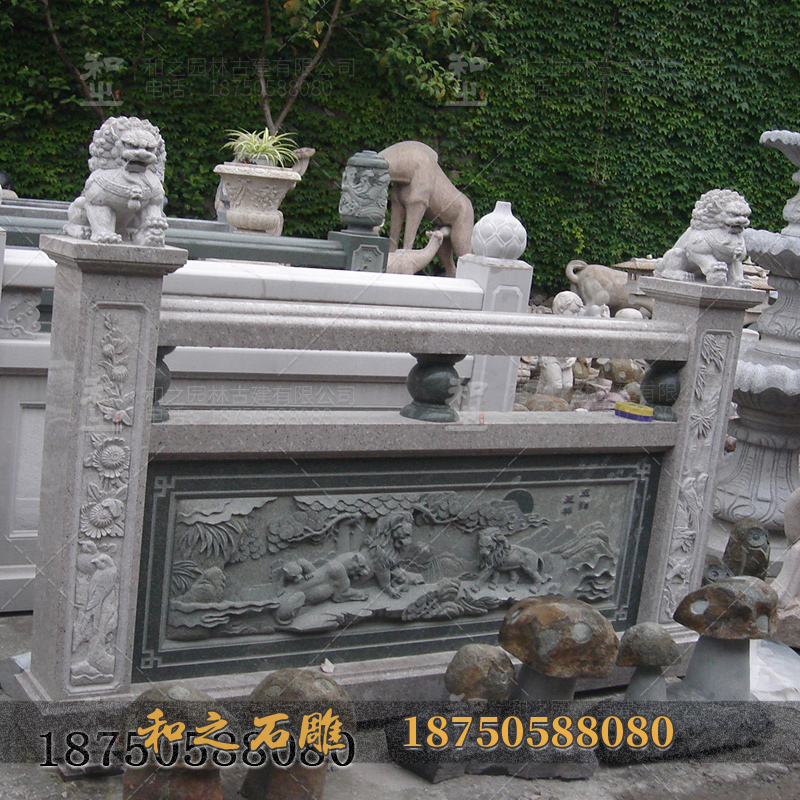 寺院楼梯石栏杆