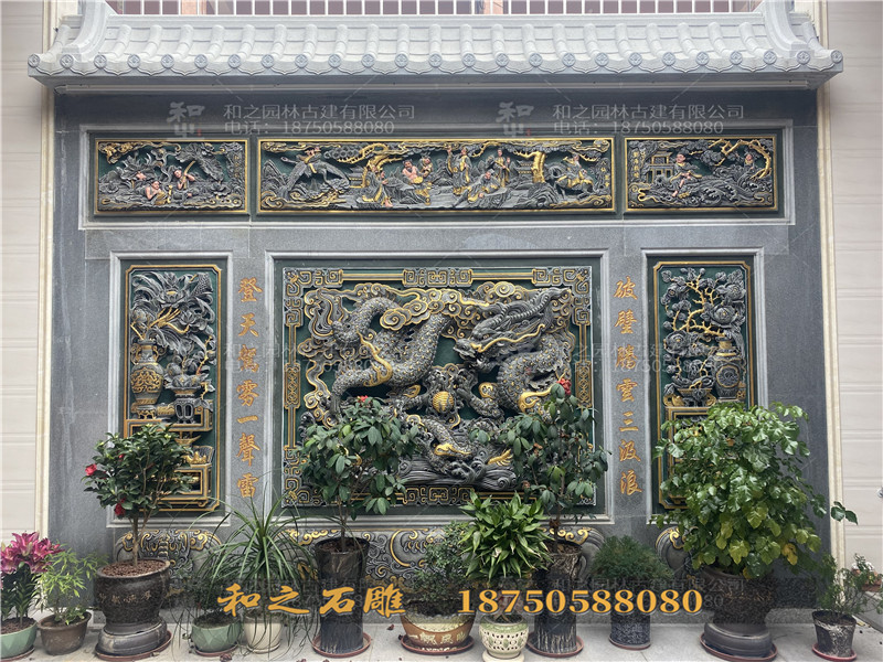 龙浮雕