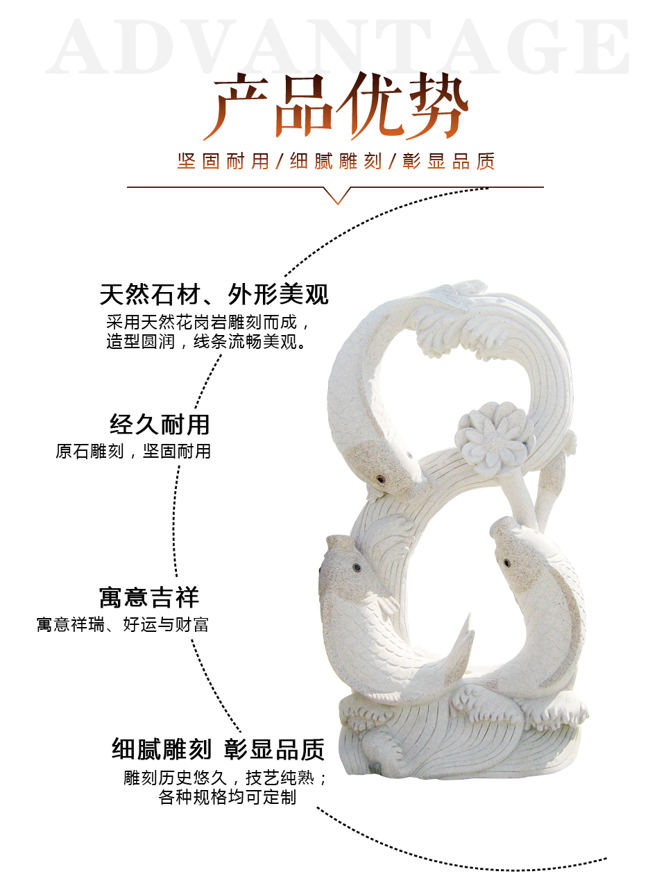 石雕鱼