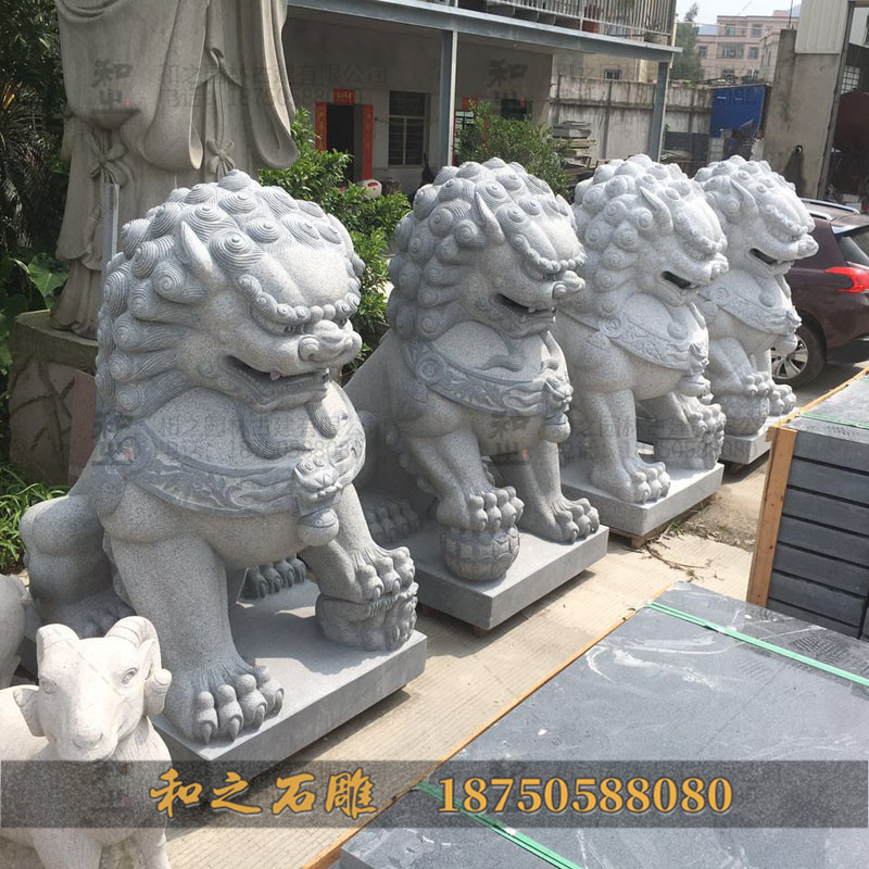 大理石石狮子