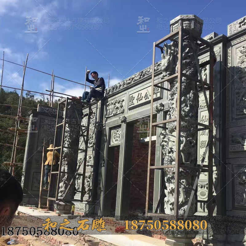 祠堂石雕浮雕 祠堂石雕浮雕